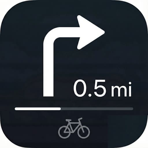 Bicino turn cue app icon
