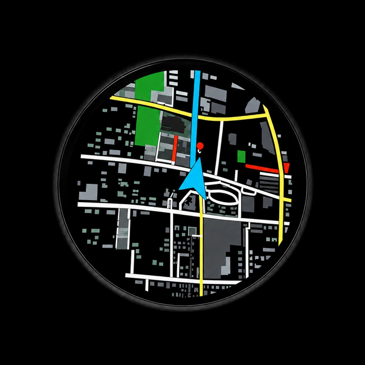 Detailed map